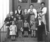 Filadelfia 1947 - P sndagsskolans trappa 